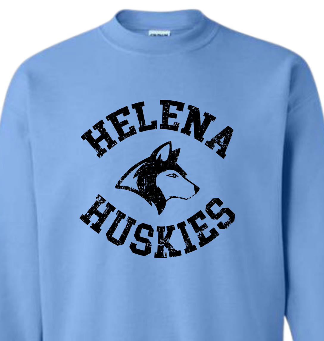 Helena Huskies Classic logo Blue Sweatshirt