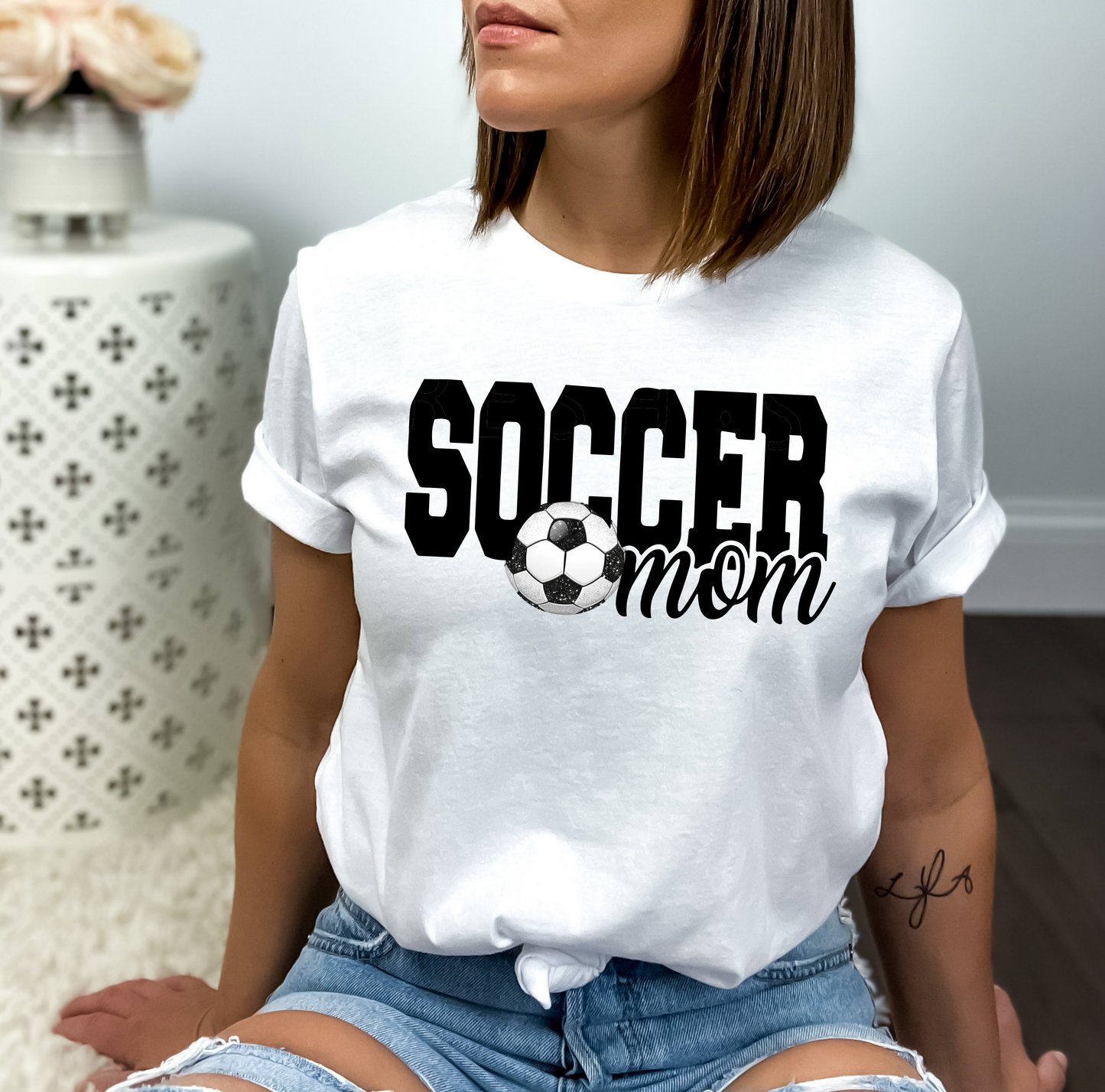 Soccer Mom Tee Shirt - Simple Design