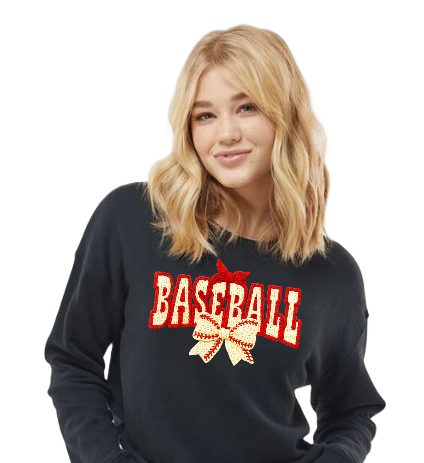 Baseball Faux Yarn
