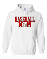 Baseball Mom Sweatshirt- Red Letters