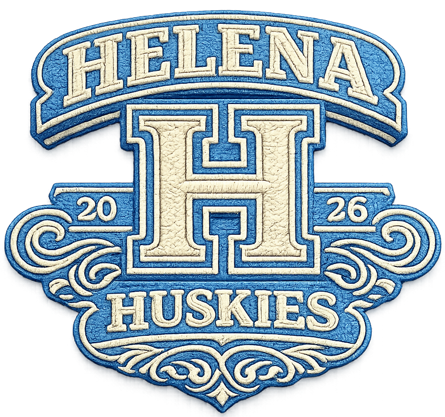 Helena Huskies Faux Yarn | Classic Game Day