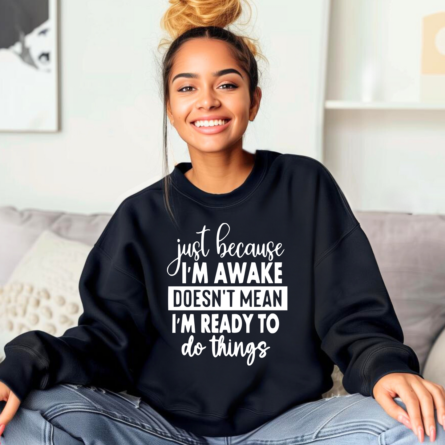 Awake Sweatshirt - Black