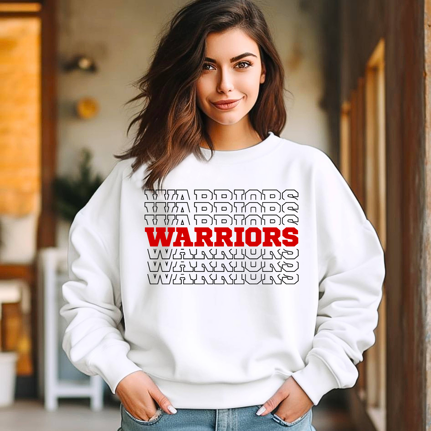 Warriors Mirror Sweatshirt