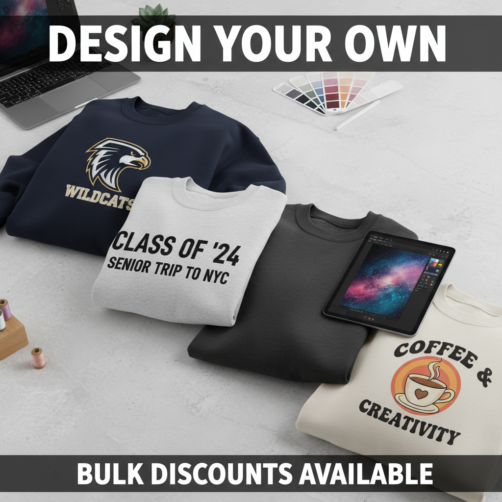 Custom Sweatshirt Product Showcase