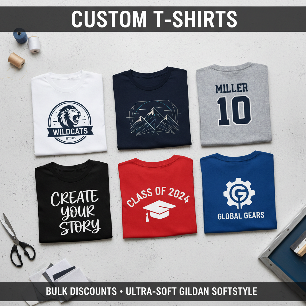 Custom T-Shirts Collection Image