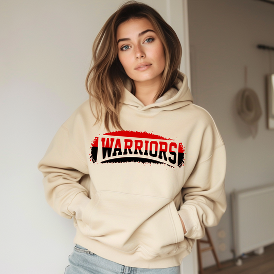 Warriors Distressed Sweatshirt