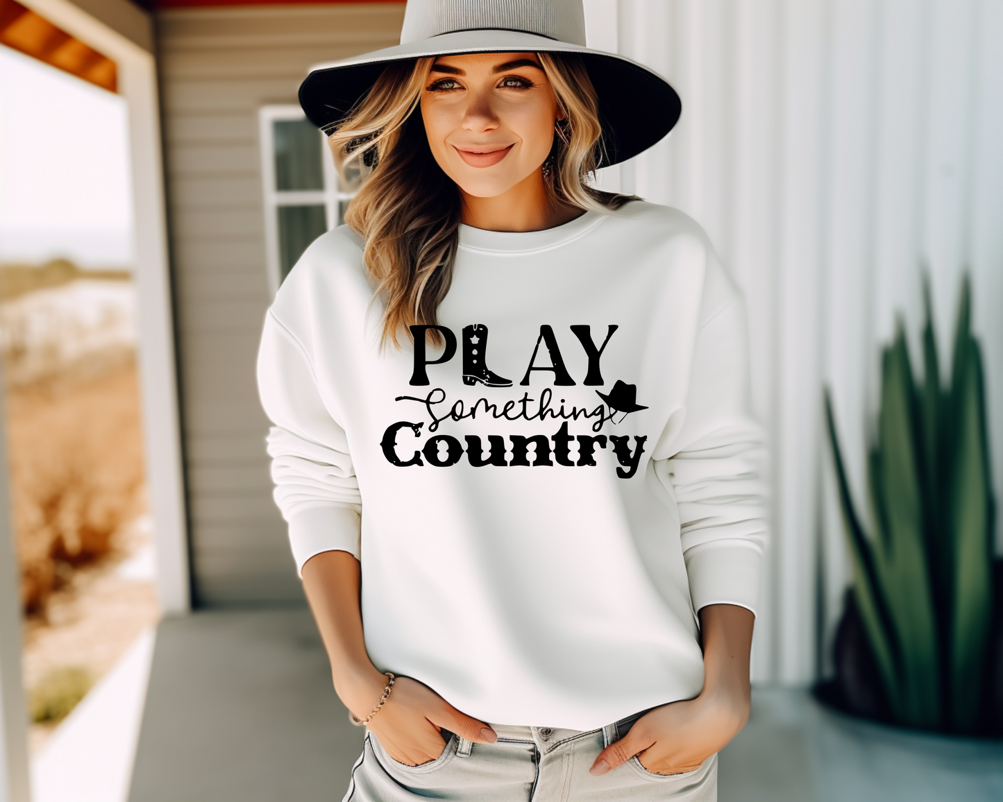 Play Me Something Country Sweatshirt