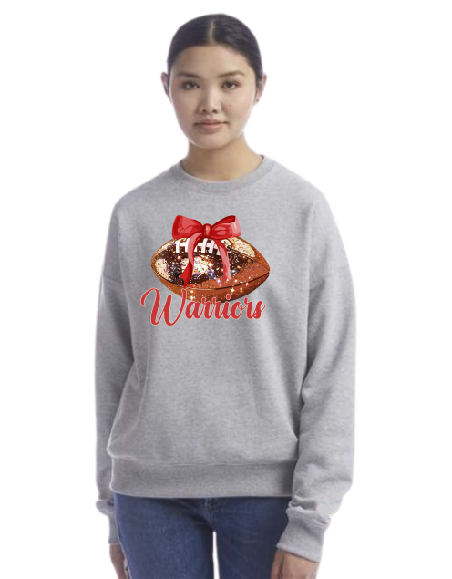 Thompson Warriors Faux Glitter Sweatshirt