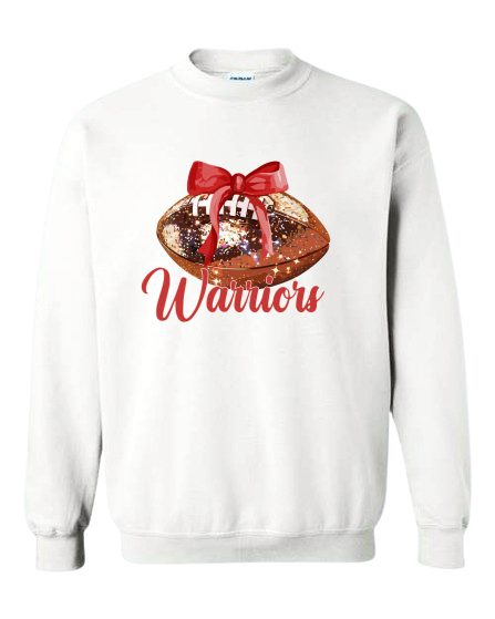 Thompson Warriors Faux Glitter Sweatshirt