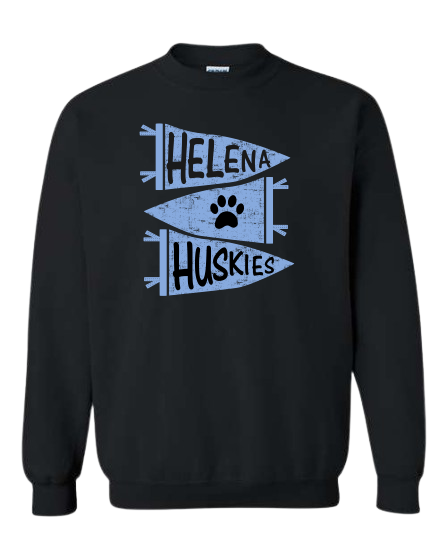 Helena Huskies Pennant Sweatshirt