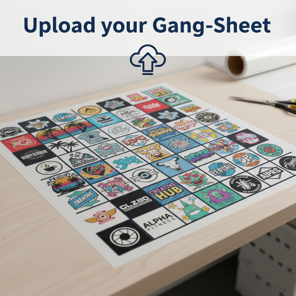 Upload your Gang-Sheet product image