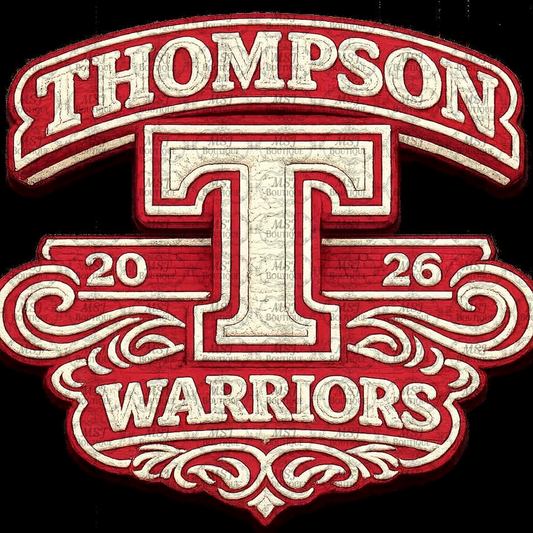 Thompson Warriors Crest Design